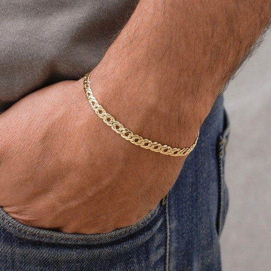 Pulsera Entrelazada Hombre 6mm